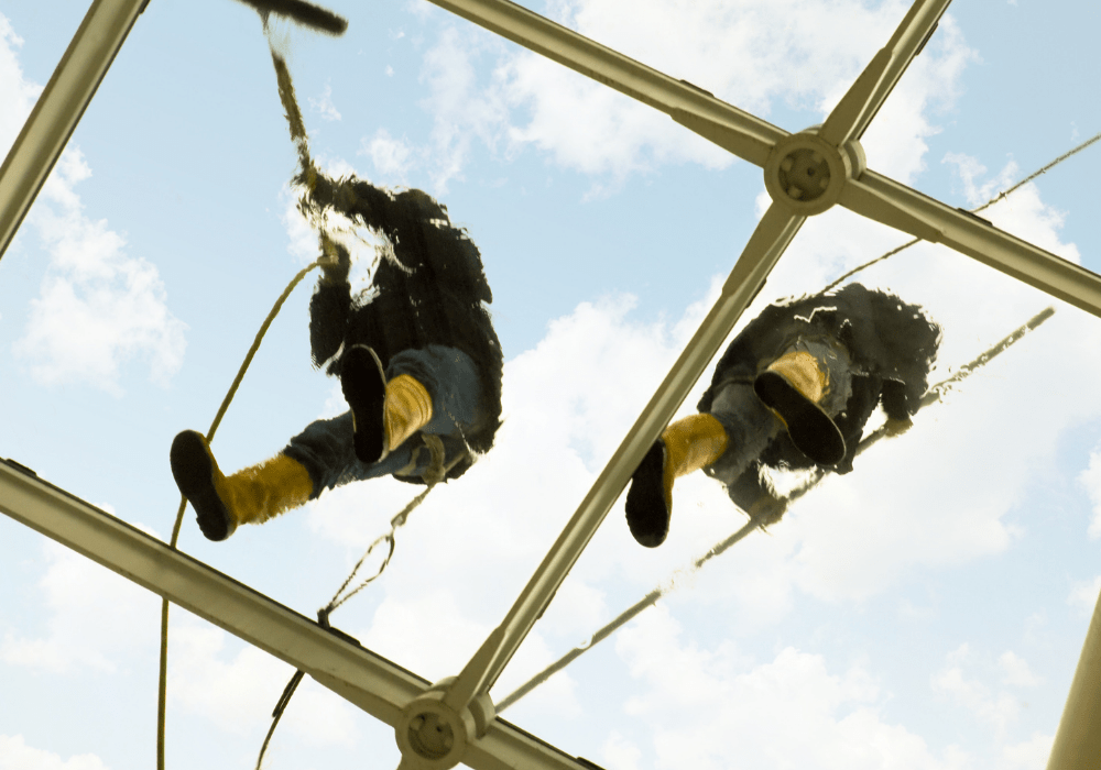 Fensterputzer Glasreinigung Gebäudereinigung Bremen Bienemann Gebäudeservice 4